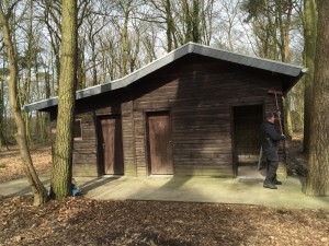 Toilettenanlage nach der Sanierung